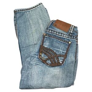 SUPER COOL!! Boys’ 100% cotton denim Reward Jeans 12 distressed AWESOME!!